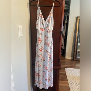 Lush brand from Nordstrom, floral sheer dress, like new